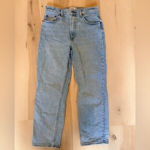 Abercrombie & Fitch Ankle Straight ultra High Rise